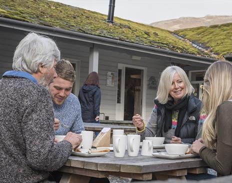 Food and Drink at Aira Force Tea Room in Matterdale, Lake District © National Trust Images, Stewart Smith