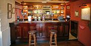 Bar at Alexander's Pub in Kendal, Cumbria