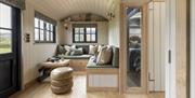 Interior of Family Shepherd's Hut at Another Place, The Lake in Ullswater, Lake District
