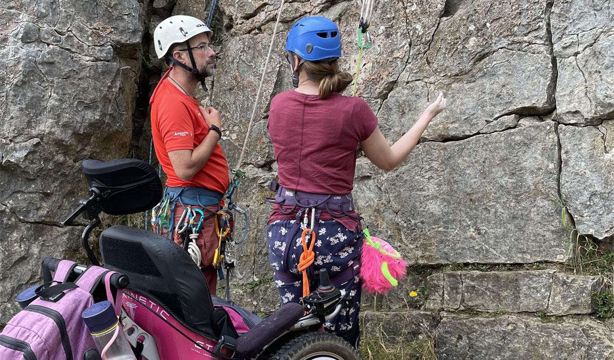 Accessible Climbing with Anyone Can in the Lake District, Cumbria