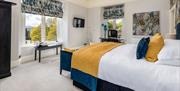 Luxury Suite Bedroom at Applegarth Villa Hotel & Restaurant in Windermere, Lake District