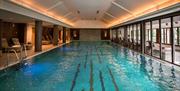 Indoor Pool at Armathwaite Hall Hotel and Spa in Bassenthwaite, Lake District