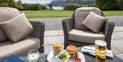 Lunch with a View over Bassenthwaite at Armathwaite Hall Hotel and Spa in Bassenthwaite, Lake District
