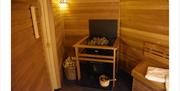Sauna at Armidale Cottages Bed & Breakfast in Seaton, Cumbria