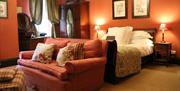 Double Bedroom at Augill Castle in Kirkby Stephen, Cumbria