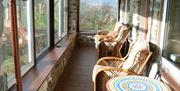 Garden Room at Bawd Hall in Keswick, Lake District