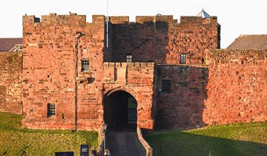 Carlisle Castle on the Conquering Cumbria tour with Cumbria Tourist Guides