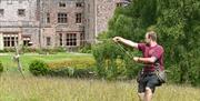 Birds of Prey at Muncaster Castle on tours with Cumbria Tourist Guides