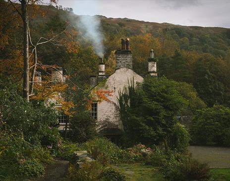 Exterior at Rydal Mount, Wordsworth's Family Home in Ambleside, Lake District