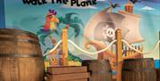 Children's Pirate Play Area at The Beacon Museum in Whitehaven, Cumbria