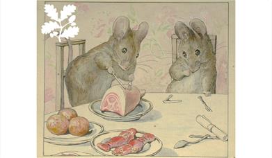 Table Manners Exhibition at the Beatrix Potter Gallery in Hawkshead, Lake District
