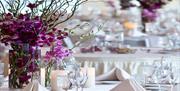 Wedding Decorations at Beech Hill Hotel & Lakeview Spa  in Bowness-on-Windermere, Lake District