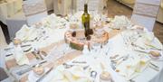 Wedding Decorations at Briery Wood Country House Hotel in Ecclerigg, Lake District