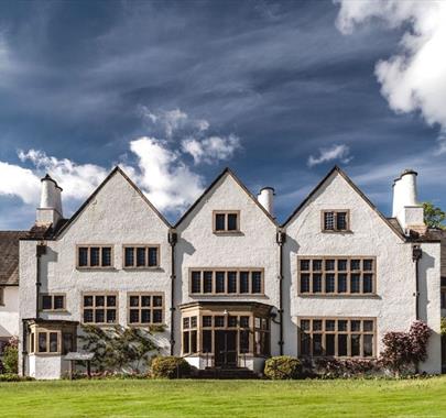 Exterior of Blackwell - the Arts & Crafts House, Venue for Broad Leys and Blackwell Tour Event in Bowness-on-Windermere, Lake District