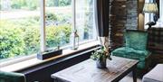 Lounge Seating at Borrowdale Gates Hotel in Grange near Keswick, Lake District