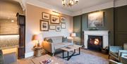 Cosy Lounge at The Borrowdale Hotel in Borrowdale, Lake District