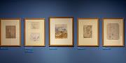 Blue Gallery Exhibition at Brantwood, Home of John Ruskin in Coniston, Lake District
