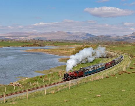 See the Coast from Ravenglass & Eskdale Railway, Lake District