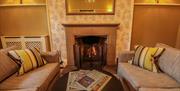 Lounge and Fireplace at Briery Wood Country House Hotel in Ecclerigg, Lake District