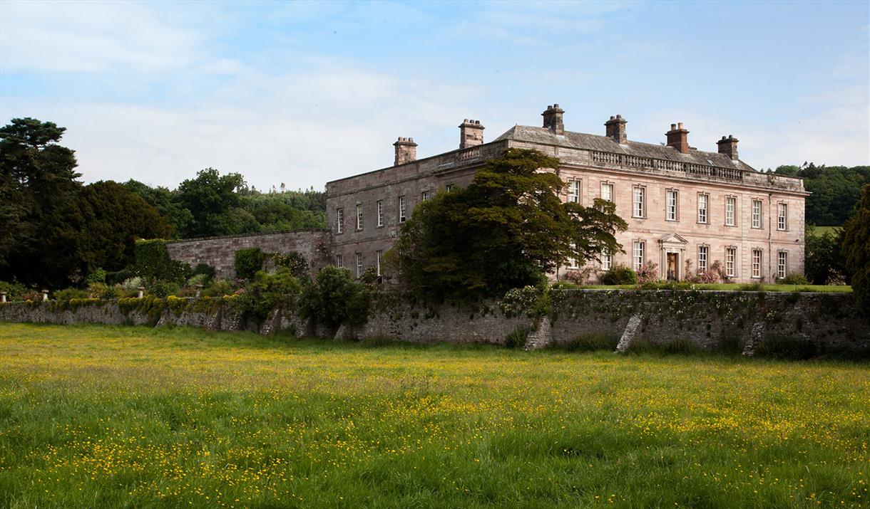 Exterior and Grounds at Dalemain Mansion & Historic Gardens in Penrith, Cumbria