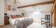 Top Bedroom in The Carthouse at The Green Cumbria in Ravenstonedale, Cumbria