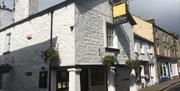 Exterior at Sun Inn in Kirkby Lonsdale, Cumbria