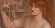 Painting by Dante Gabriel Rossetti at Tullie House Museum & Art Gallery on the Artistic Lakeland tour with Cumbria Tourist Guides