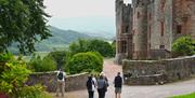 Muncaster Castle Exterior and Grounds on the Cumbrian Crenellations tour by Cumbria Tourist Guides