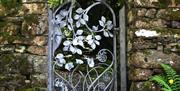 Ornamental Gate in Grasmere on the Literally Lakes tour with Cumbria Tourist Guides