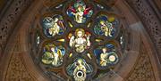 Carlisle Cathedral Stained Glass on the Sacred Spaces tour with Cumbria Tourist Guides