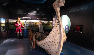Viking Exhibit on the Traiders and Raiders tour by Cumbria Tourist Guides