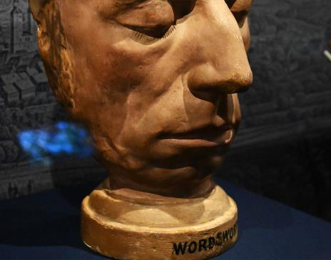 Wordsworth's Face Mask on the Wonders of Wordsworth with Cumbria Tourist Guides