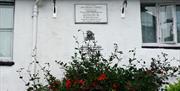 Signage at Ann Tyson's Cottage on the Wonders of Wordsworth with Cumbria Tourist Guides