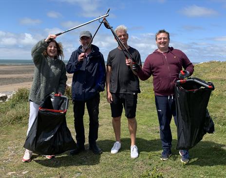 Coastal Cleanups with Wild Work Days with Cumbria Wildlife Trust