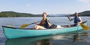 Explore Windermere on a Canoe with Graythwaite Adventure near Hawkshead, Lake District