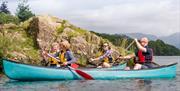 Group Outings with Canoe Hire on Windermere with Graythwaite Adventure near Hawkshead, Lake District