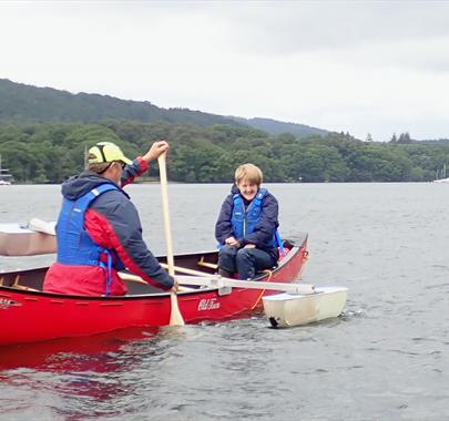 Inclusive Canoeing on Winderemere with Anyone Can