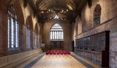 The Fratry Hall Function Room at Carlisle Cathedral in Carlisle, Cumbria