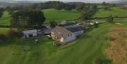 Aerial View of Casterton Golf Course in Casterton, Cumbria