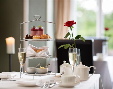 Enjoy traditional tiered Afternoon Tea at Cedar Manor in Windermere, Lake District