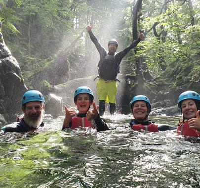 Easter Holiday Family Ghyll Scrambling