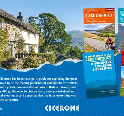 Range of Cicerone Guides on the Lake District, Cumbria
