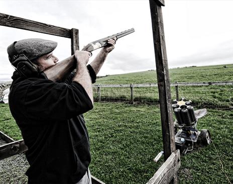 Clay Shooting and Air Rifle at The Outdoor Adventure Company near Kendal, Cumbria