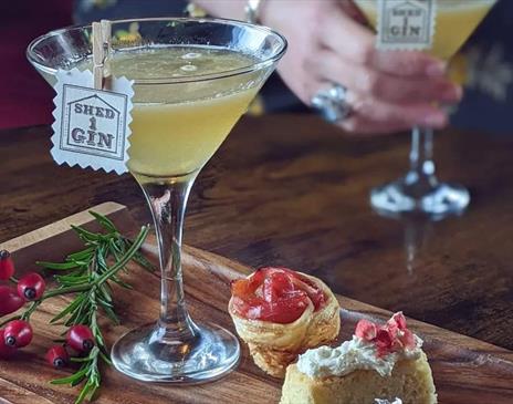 Cocktail & Cakes at Shed 1 Distillery in Ulverston, Cumbria