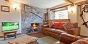 Lounge at The Bridge Cottages in Coniston, Lake District