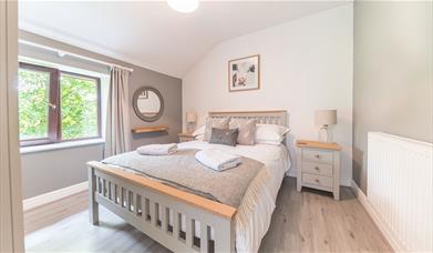 Double Bedroom at Cow Barn in Duddon Bridge, Lake District