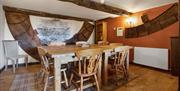 Dining Area at The Coppermines Mountain Cottages in Coniston, Lake District