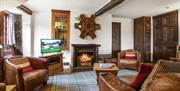 Lounge at The Coppermines Mountain Cottages in Coniston, Lake District