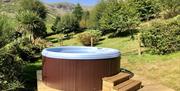 Hot Tub at Slater Bob's in the Coppermine Valley, Coniston, Lake District