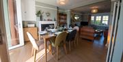 Dining Area at Timley Knott in Coniston, Lake District